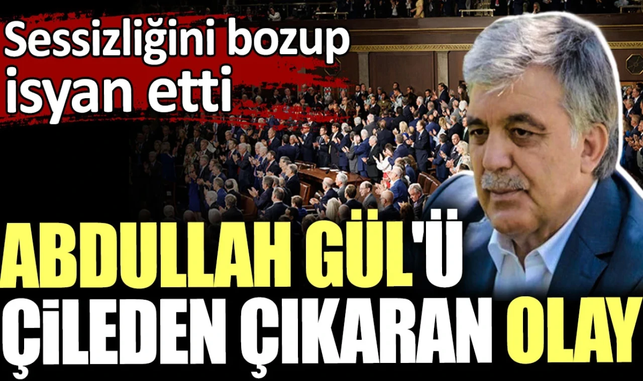 Abdullah Gül'ü çileden çıkaran olay. Sessizliğini bozup isyan etti