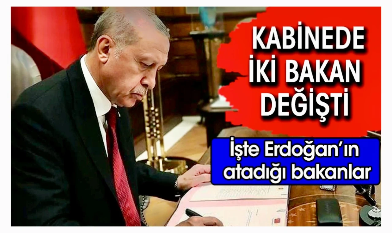 Kabine'de İki Bakan Değişti! Yeni Bakanlar Murat Kurum ve Kemal Memişoğlu Oldu.