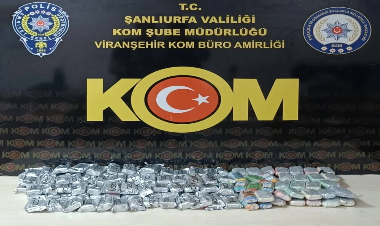 Viranşehir'de çok sayıda gümrük kaçağı sigara ele geçirildi