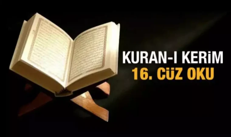 Kuran-ı Kerim 16. cüz
