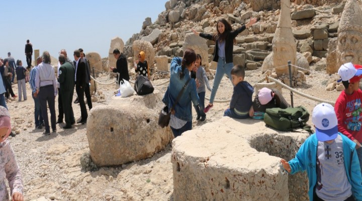 Nemrut Dağına yabancı turist akını