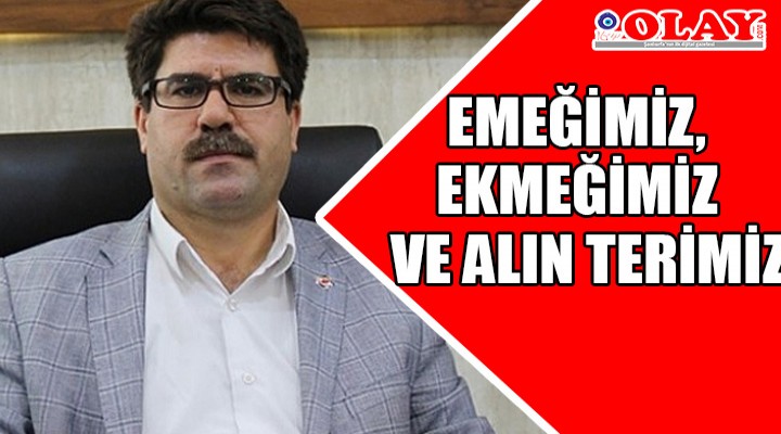 Coşkundan 1 Mayıs Emek ve Dayanışma Günü mesajı