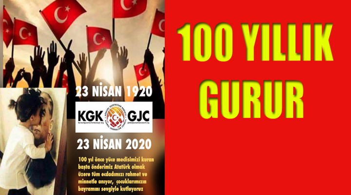 KGK, 23 Nisan mesajı yayımladı