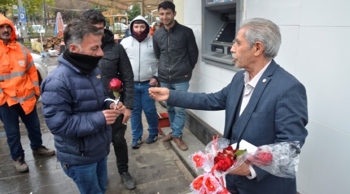 "Yılbaşını silahla değil, çiçekle karşılayalım"