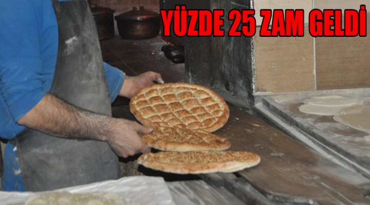 Urfa’da ekmeğe zam geldi