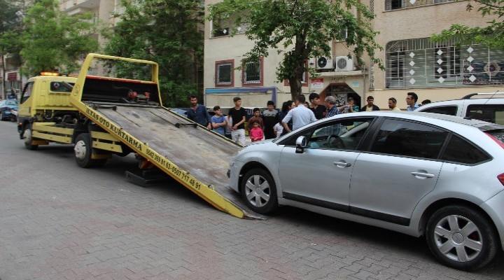 Otomobilin çarptığı bisikletli yaralandı