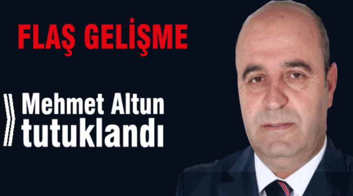 Şantajla para isteyen Mehmet Altun tutuklan