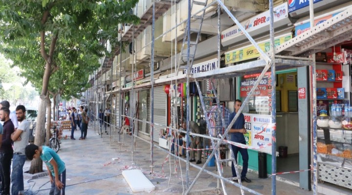 Şanlıurfa'da cadde ve cephe iyileştirme çalışmaları