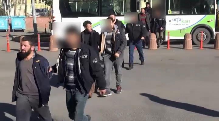 Şanlıurfa’da terör operasyonuna 7 tutuklama