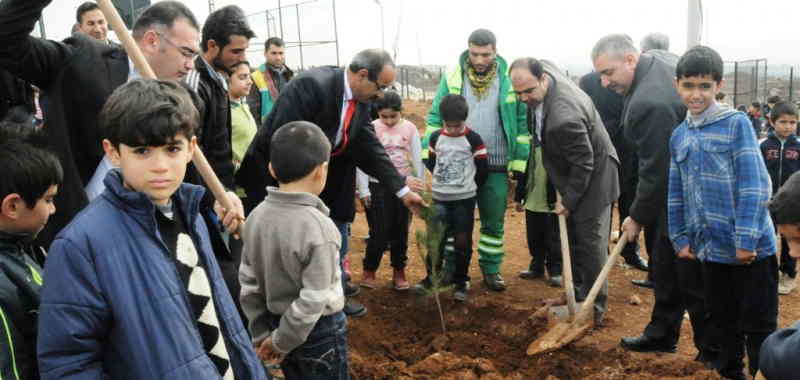 103 bin nüfus 103 bin ağaç” kampanyası sürüyor