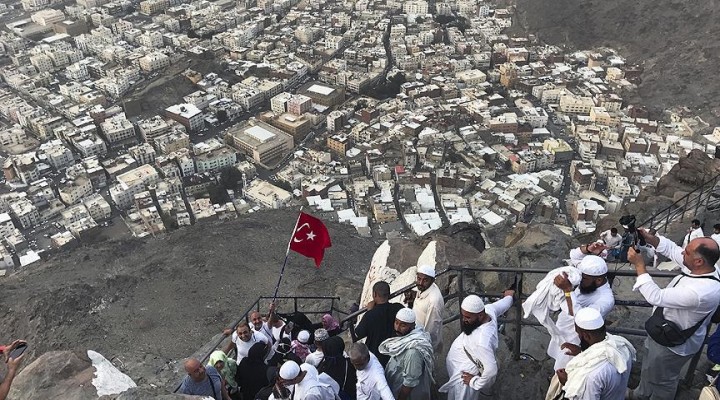 Hacı adaylarının Hira heyecanı