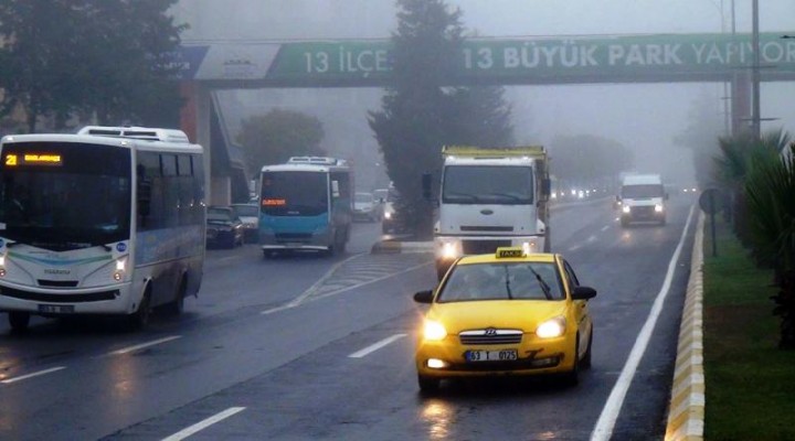 Şanlıurfa’da yoğun sis hayatı olumsuz etkiledi