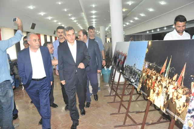 15 temmuz fotoğraf sergisi açıldı