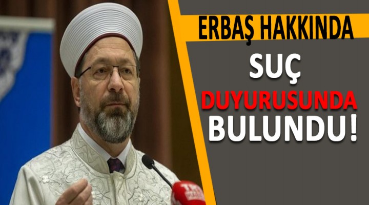 Başkan Yardımcısı Aytun Çıray suç duyurusunda bulundu