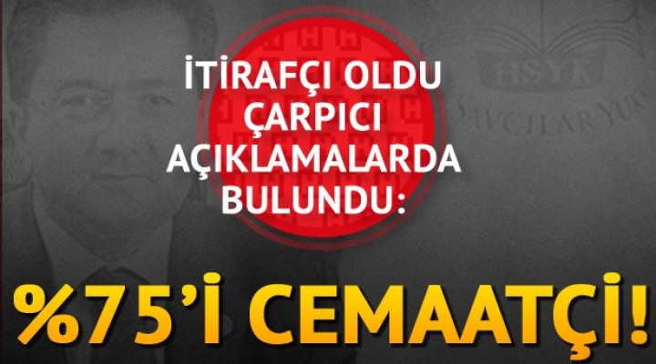 '2010'da seçilen 160 Yargıtay üyesinden 120'si cemaat üyesiydi'