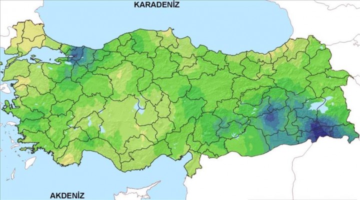 En çok yağışı Güneydoğu aldı