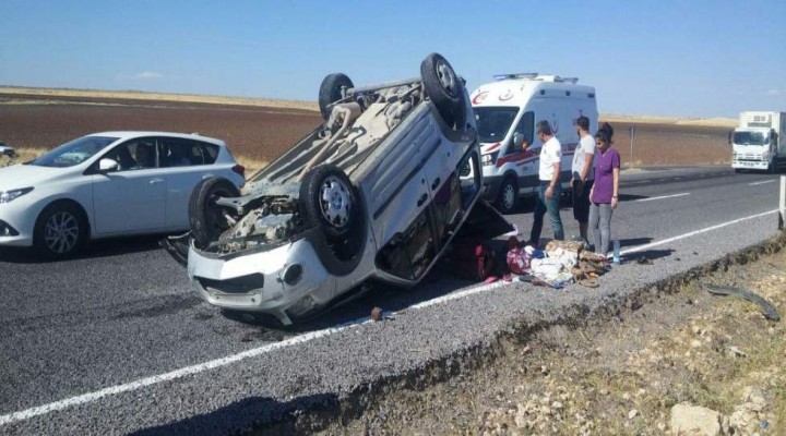 Şanlıurfa'da trafik kazası: 1 ölü, 4 yaralı