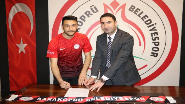 Emirhan Korkmaz ve Sinan Kızılay Karaköprü Belediyespor'da