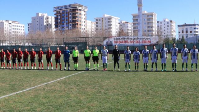 Karaköprü, 3 Puanı 3 Golle Kaybetti