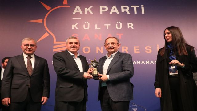 Büyükşehir’e Yılın En Başarılı Kültürel Yaklaşım Ödülü