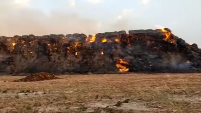 Şanlıurfa’da Büyük Yangın