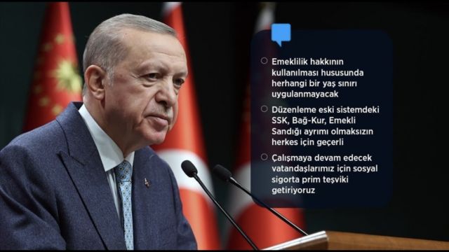 Cumhurbaşkanı Erdoğan’da EYT açıklaması