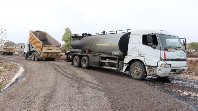 Haliliye kırsalında üst yapı çalışmaları sürüyor