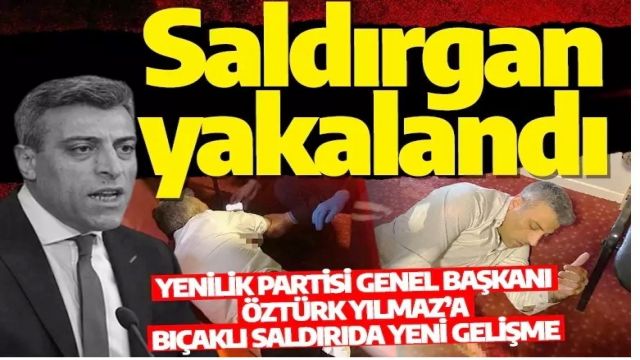 Öztürk Yılmaz ofisinde bıçaklı saldırıya uğradı!