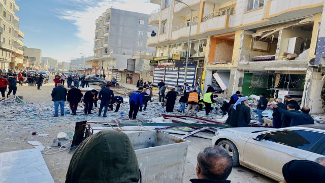 Şanlıurfa'da bir iş yerinde patlama oldu!