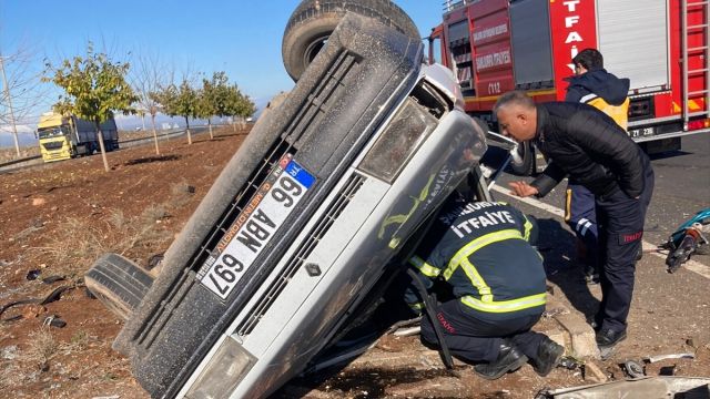 Urfa'da tır otomobile çarptı! 1 ölü, 3 yaralı