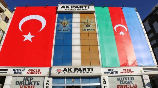 AK Parti Şanlıurfa İl Teşkilatı Türkiye birincisi oldu!