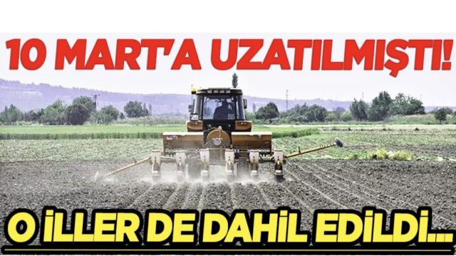 10 Mart'a uzatılmıştı! O iller de dahil edildi…