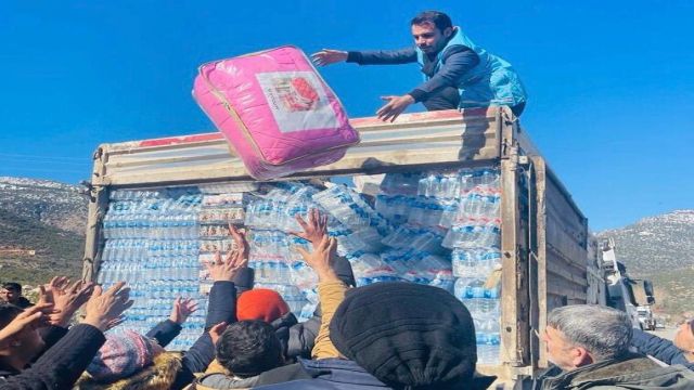 Şanlıurfa müftülük yardımları devam ediyor.