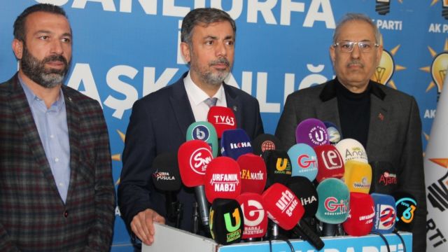 AK Parti Şanlıurfa’da seçim startını verdi