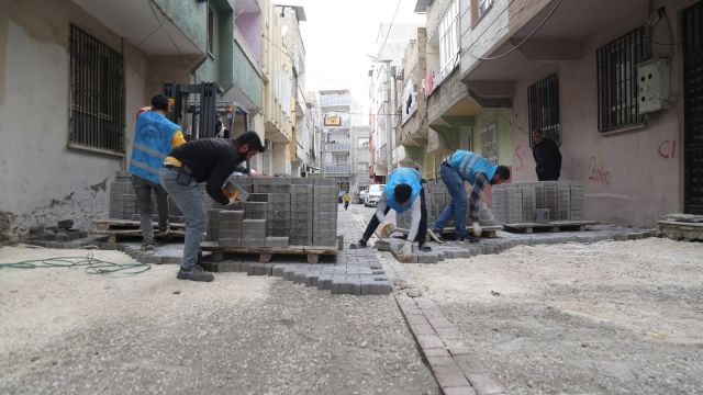 Eyyübiye’de doğal gaz ulaştırılan mahalleler yenileniyor