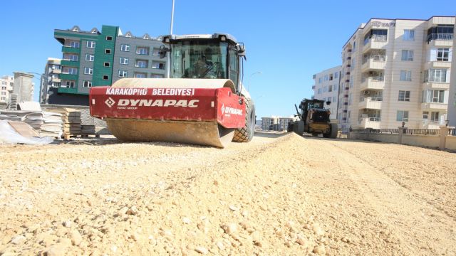 Karaköprüye yeni yollar kazandırılıyor