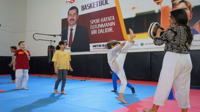 Şanlıurfa’da çocuklar sporla gelişiyor