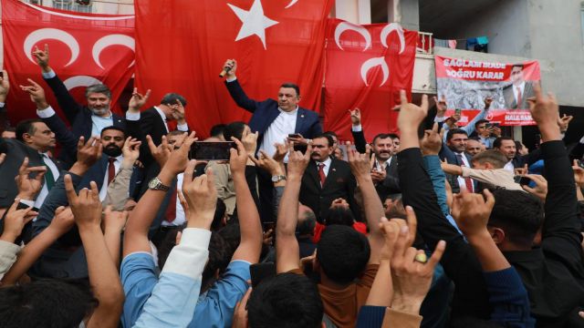 Ceylanpınar, MHP'yi bağrına bastı!