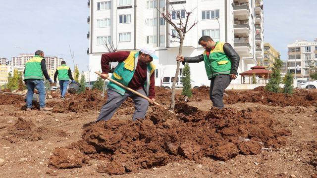 Karaköprü'de yeşil alan sayısı artıyor