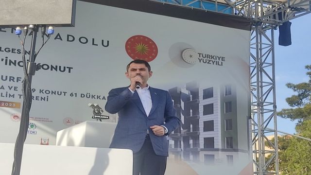 Urfa'da Erdoğan'nın hitabı öncesi bakanlar konuşuyor