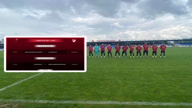 Karabel Karaköprü belediyespor'un Play-off rakibi belli oldu