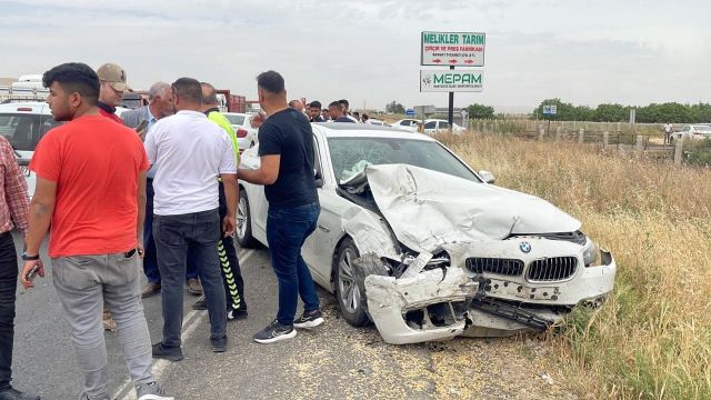 Urfa Akçakale yolunda feci kaza! 5 yaralı