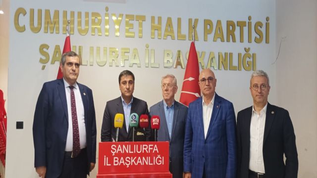 Urfa CHP'de seçim öncesi güvenlik toplantısı