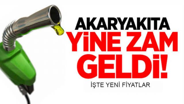 Benzin, motorin ve LPG'ye aynı gün zam