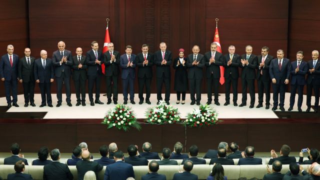 Cumhurbaşkanı Erdoğan Kabine'yi açıkladı