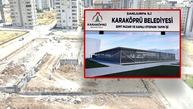 Doğukent’te modern semt pazarı yükseliyor