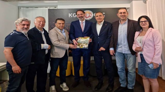 KGK İstanbul ofisinde 'diplomatik" ağırlama