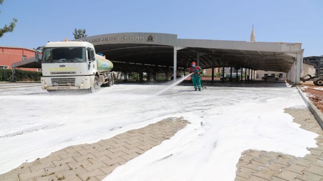 Şanlıurfa’da kurban kesin alanları temizleniyor!