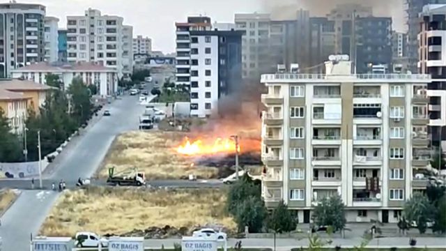 Şanlıurfa'da kuru ot tehlikesi!