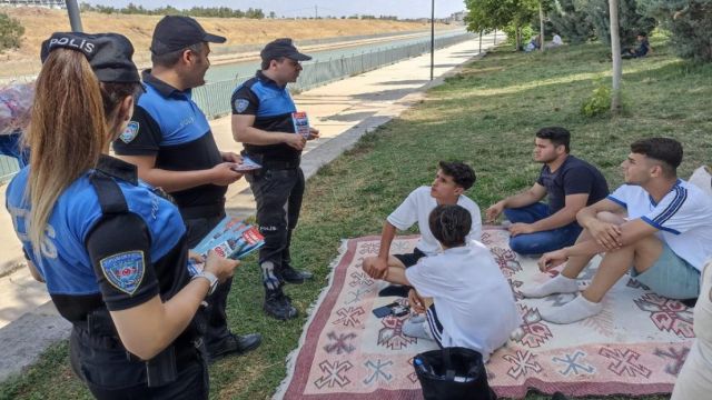 Şanlıurfa'da Polis boğulma vakalarına karşı uyardı